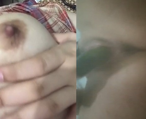 Clip sex em cao quỳnh nứng lồn thủ dâm bằng dưa chuột